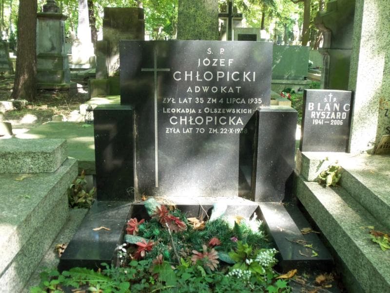 Zdjęcie grobu Leokadja Chłopicka (1)