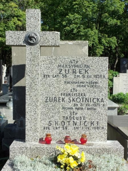 Zdjęcie grobu Franciszka Żurek Skotnicka (2)