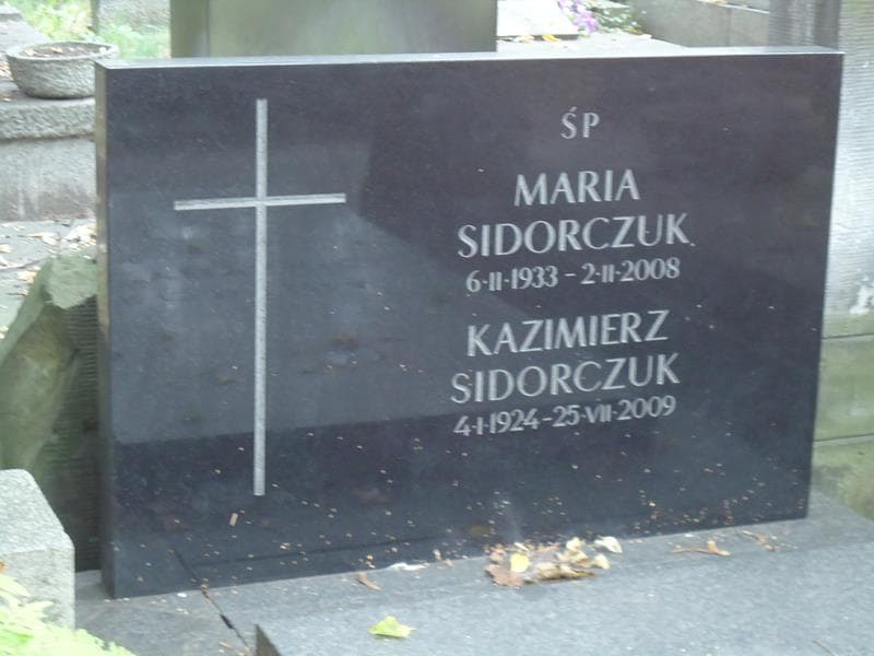 Zdjęcie grobu Kazimierz Sidorczuk (2)