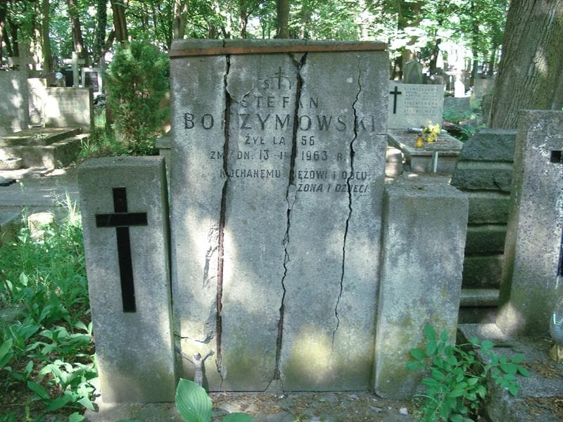 Zdjęcie grobu Stefan Borzymowski (1)