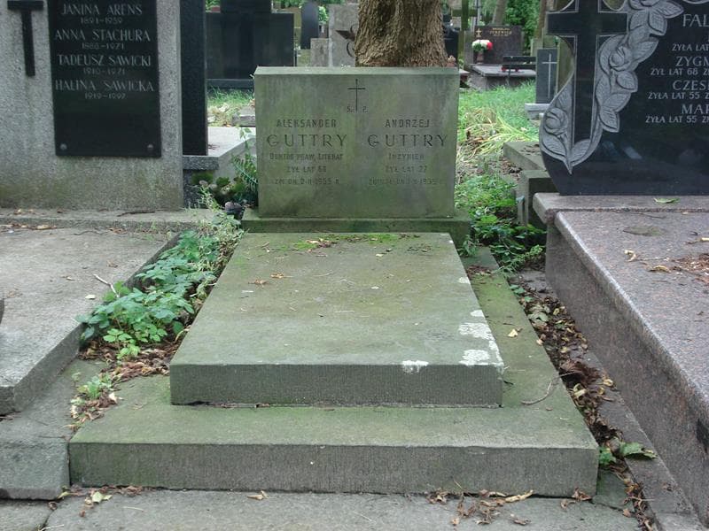 Zdjęcie grobu: Aleksander Guttry