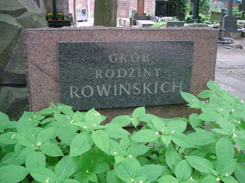 Zdjęcie grobu Kazimiera Rowińska (2)