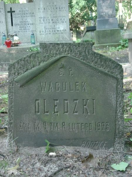 Zdjęcie grobu Waculek Olędzki (2)