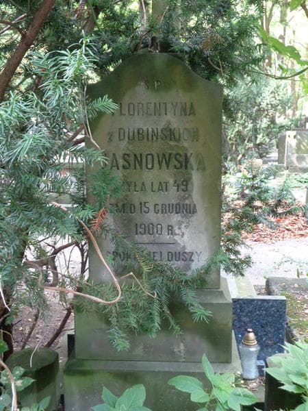 Zdjęcie grobu Florentyna Jasnowska (2)