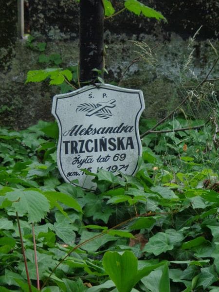 Zdjęcie grobu Aleksandra Trzcińska (2)