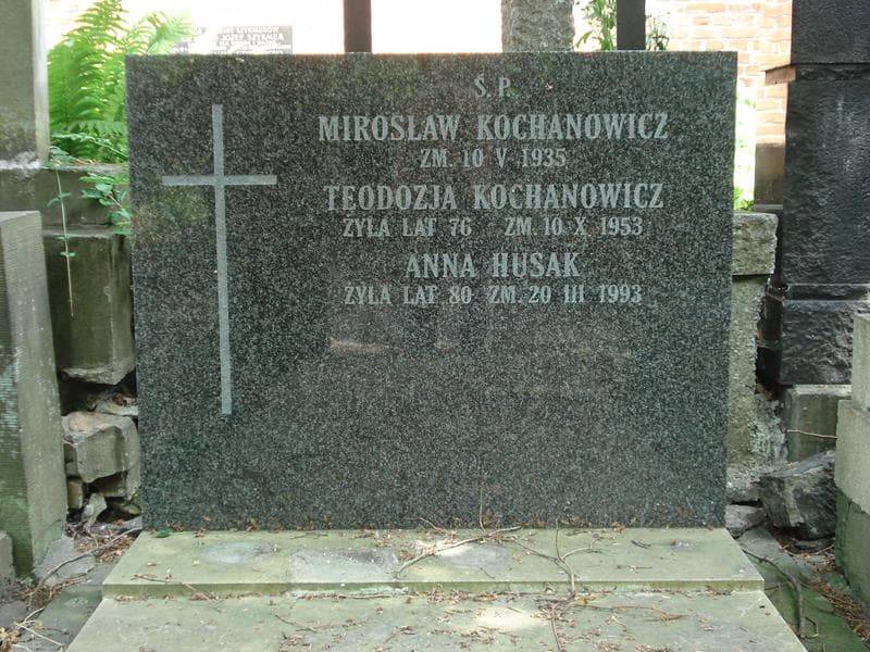 Zdjęcie grobu Teodozja Kochanowicz (2)