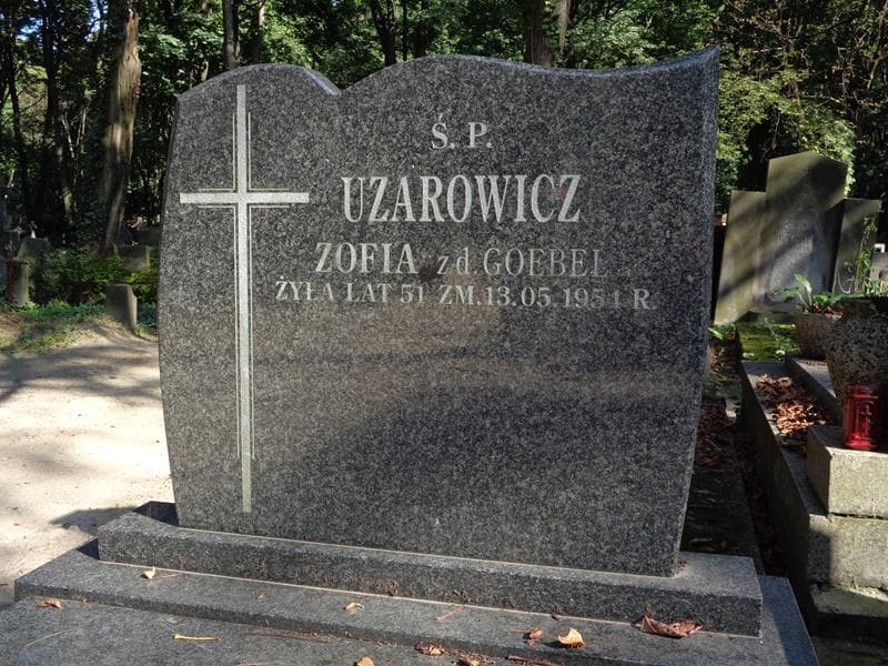 Zdjęcie grobu Zofia Uzarowicz (2)