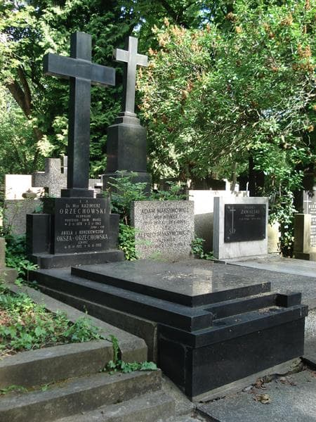 Zdjęcie grobu Aniela Oksza-Orzechowska (1)