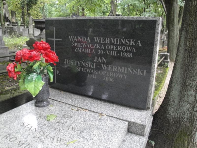 Zdjęcie grobu Jan Justyński - Wermiński (2)