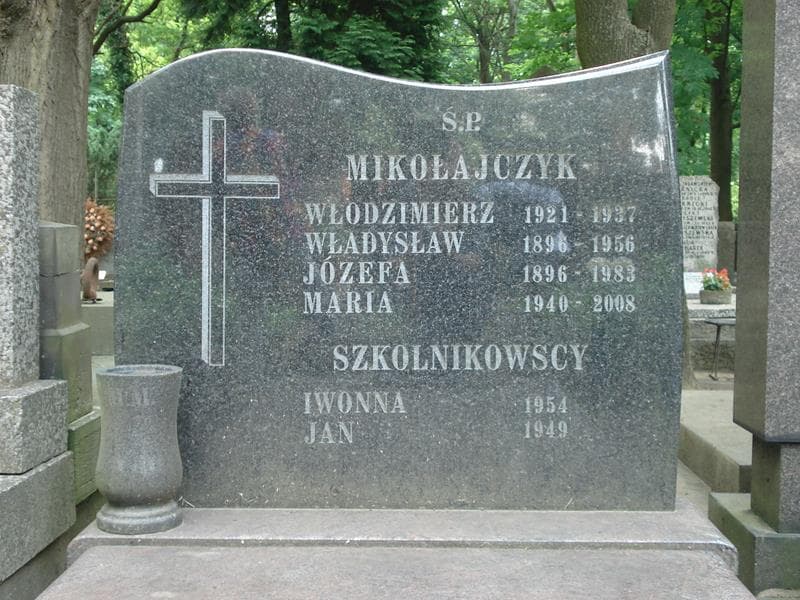 Zdjęcie grobu Józefa Mikołajczyk (1)