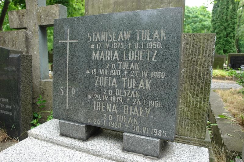 Zdjęcie grobu Maria Loretz (2)