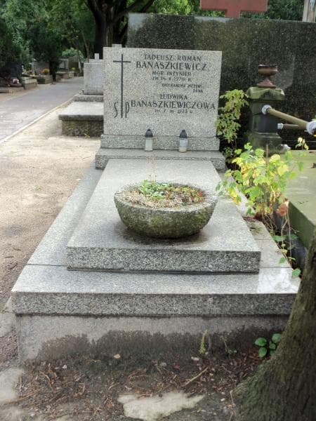 Zdjęcie grobu: Tadeusz Roman Banaszkiewicz