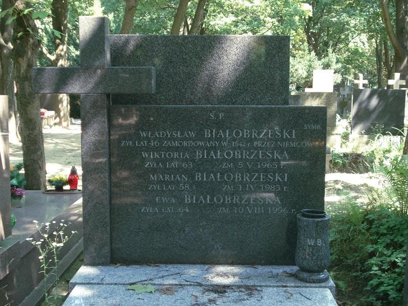 Zdjęcie grobu Marian Białobrzeski (1)