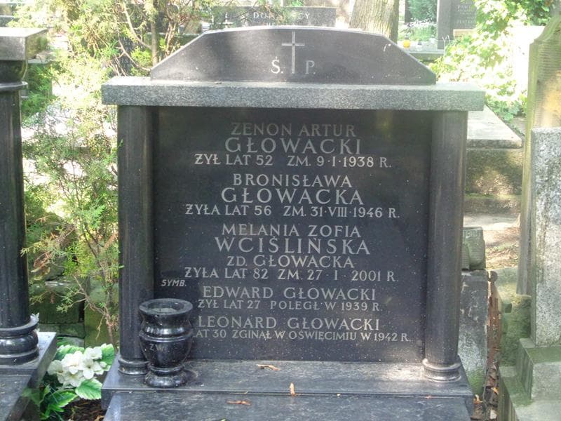 Zdjęcie grobu Bronisława Głowacka (2)