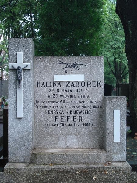 Zdjęcie grobu Halina Zaborek (2)