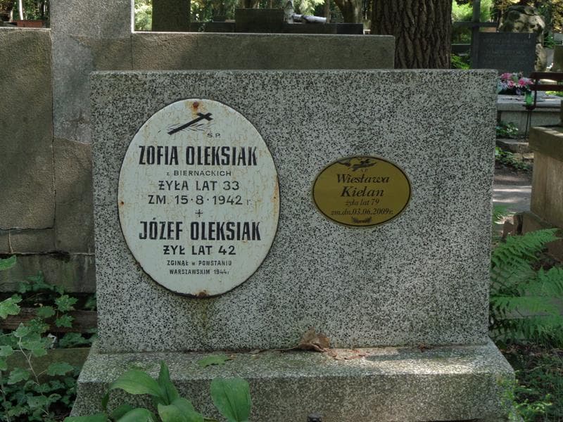 Zdjęcie grobu Józef Oleksiak (2)