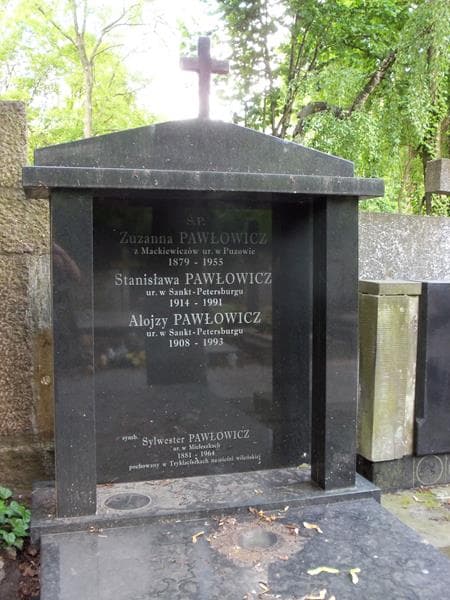 Zdjęcie grobu Stanisława Pawłowicz (2)