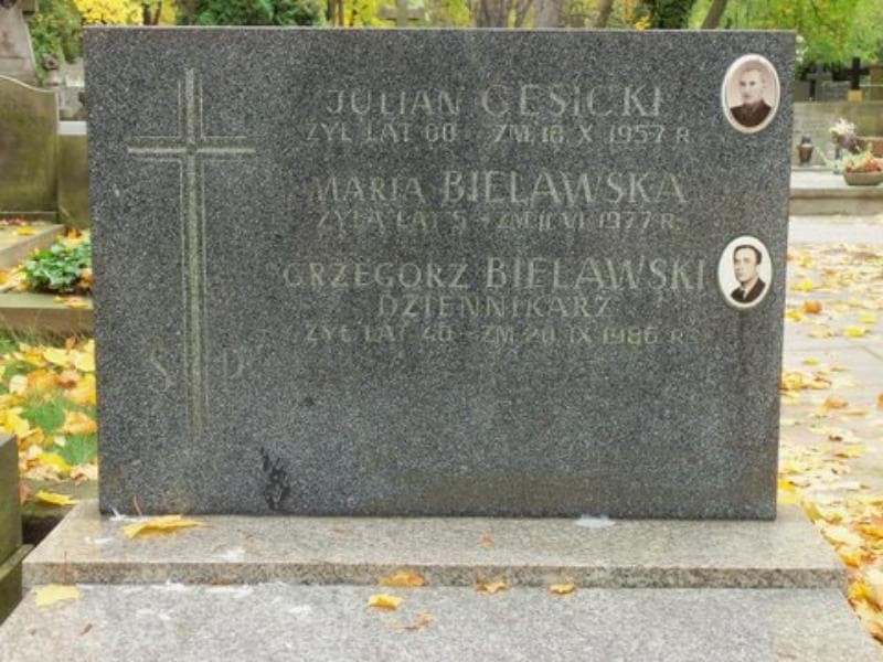 Zdjęcie grobu Julian Gęsicki (2)