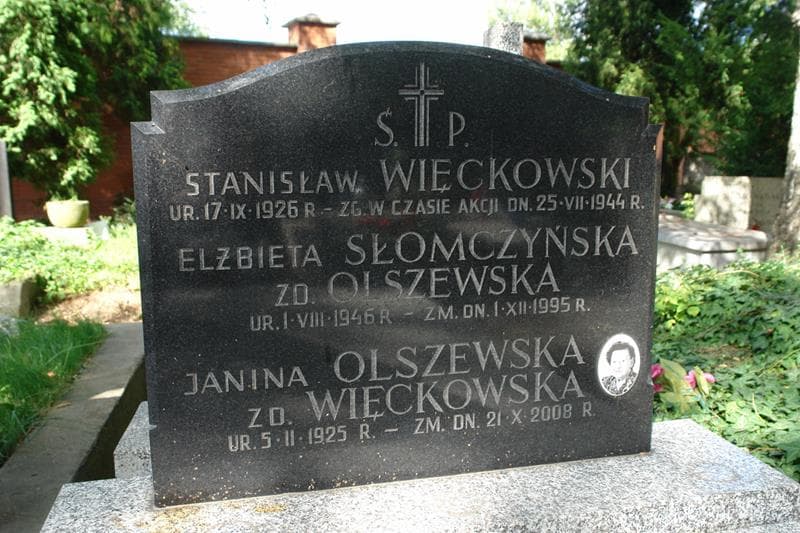 Zdjęcie grobu Janina Olszewska (2)