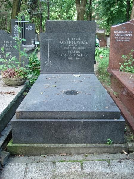 Zdjęcie grobu: Stefan Gątkiewicz
