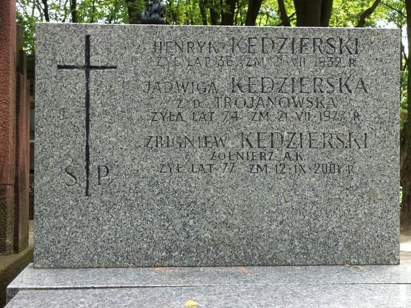 Zdjęcie grobu Henryk Kędzierski (2)