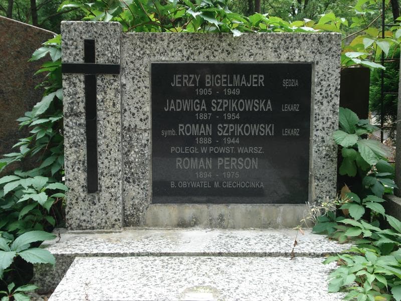 Zdjęcie grobu Roman Person (2)