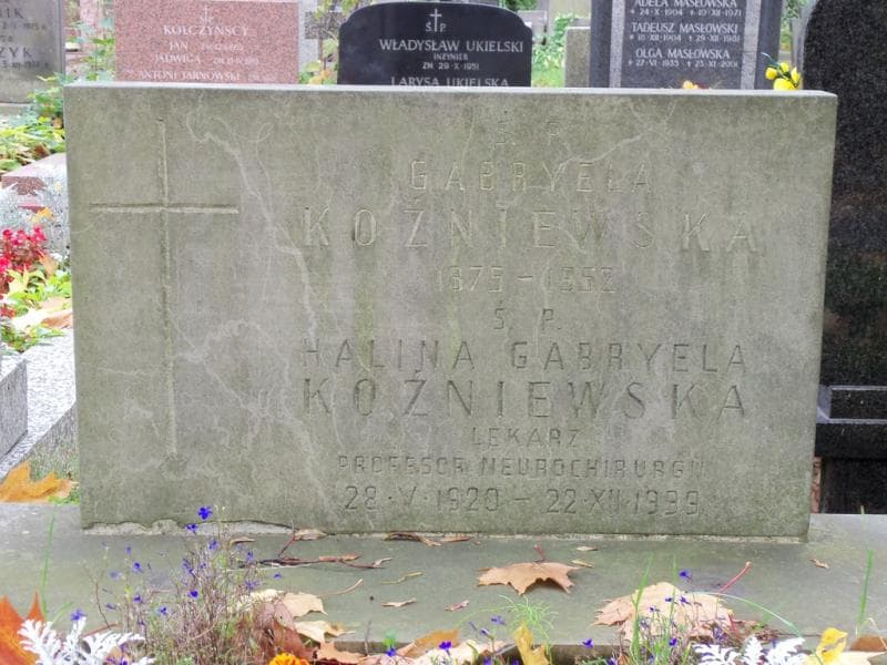 Zdjęcie grobu Gabryela Koźniewska (2)