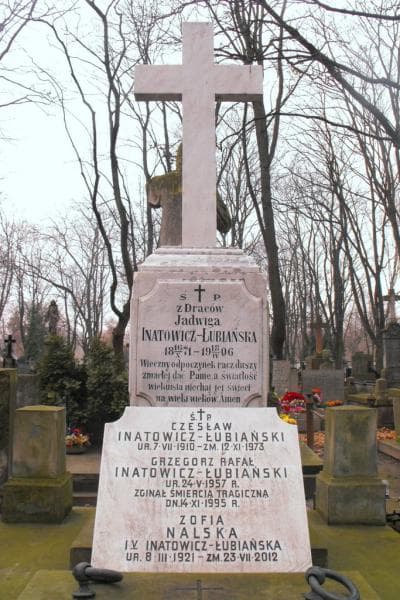 Zdjęcie grobu Czesław Inatowicz-Łubiański (1)