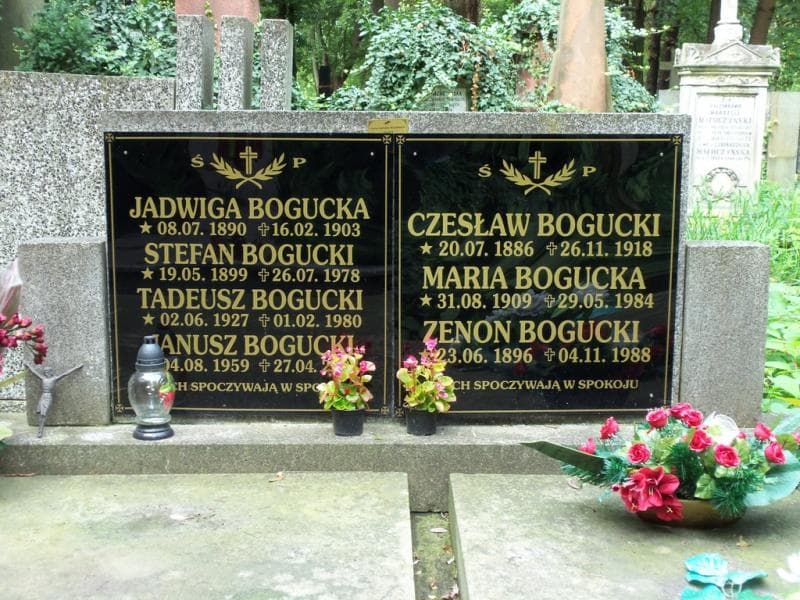Zdjęcie grobu Maria Bogucka (2)