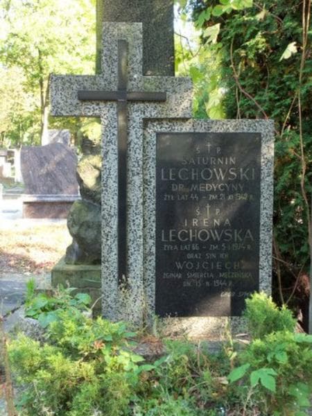 Zdjęcie grobu Saturnin Lechowski (2)