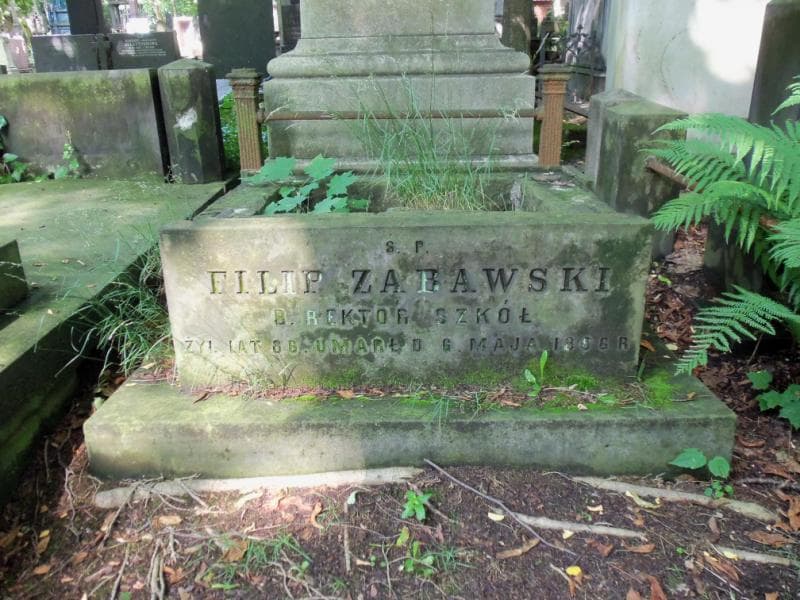 Zdjęcie grobu Filip Zabawski (1)