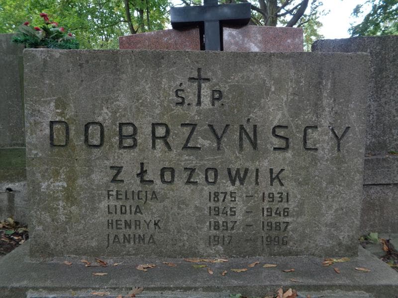 Zdjęcie grobu Lidia Dobrzyńska (2)