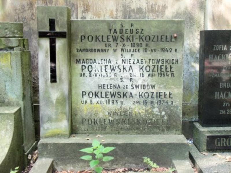 Zdjęcie grobu Marysieńka Koziełł Poklewska (1)
