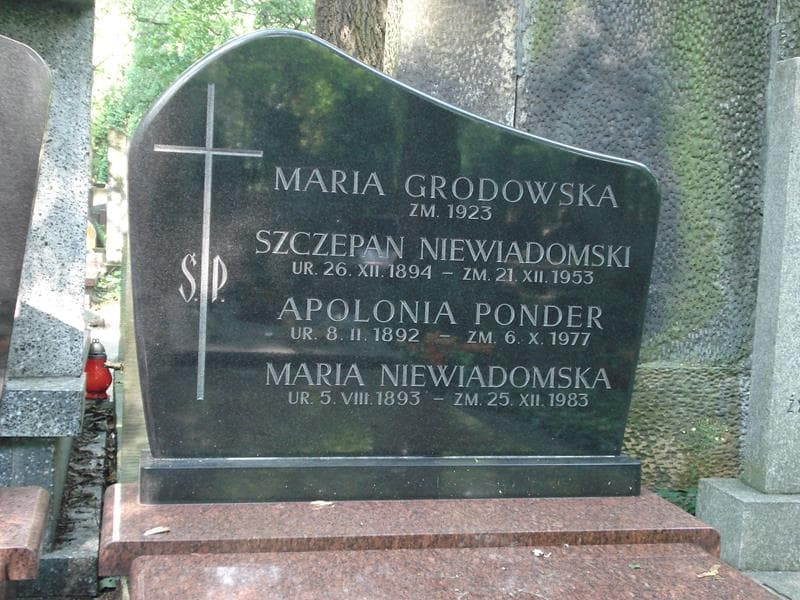 Zdjęcie grobu Apolonia Ponder (2)