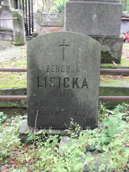 Zdjęcie grobu Zenobja Lisicka (2)