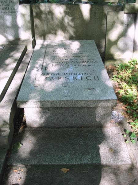Zdjęcie grobu Janina Czapska (1)