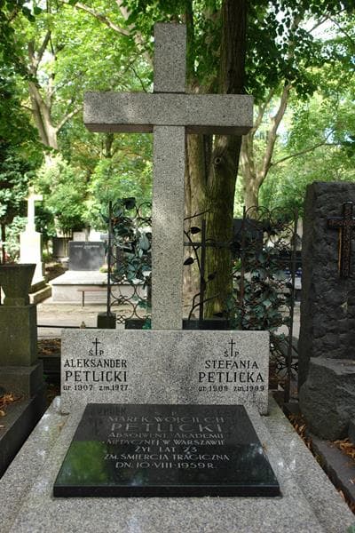Zdjęcie grobu Stefania Petlicka (2)