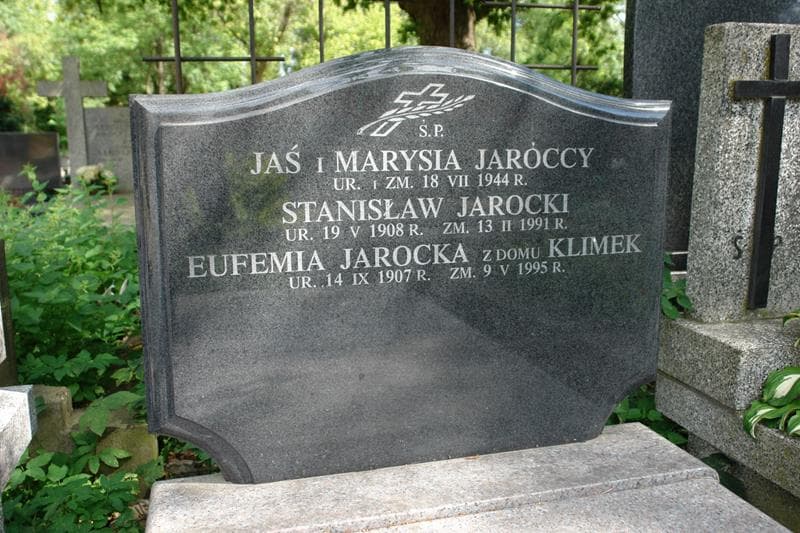 Zdjęcie grobu Jaś Jarocki (2)