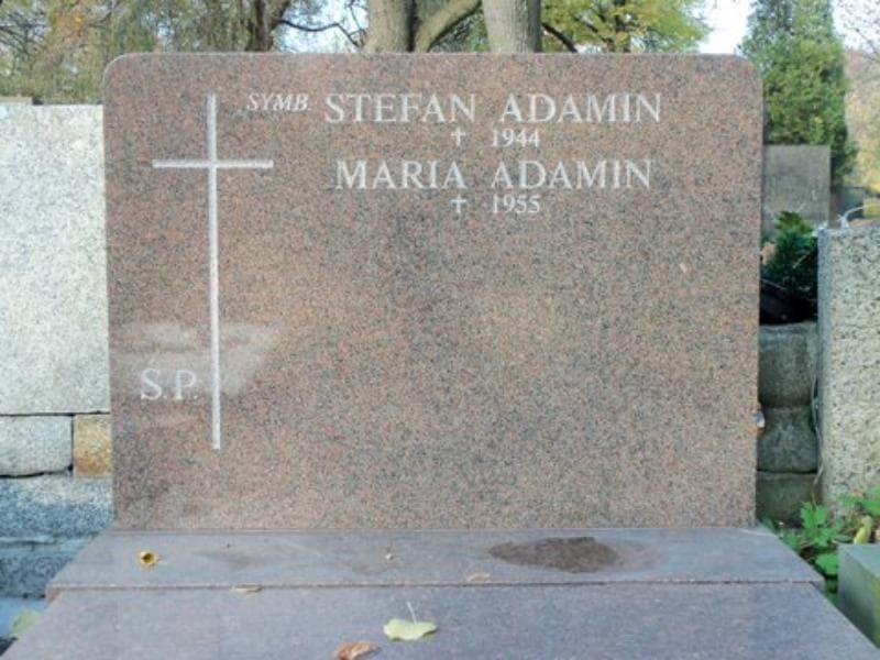 Zdjęcie grobu Maria Adamin (2)