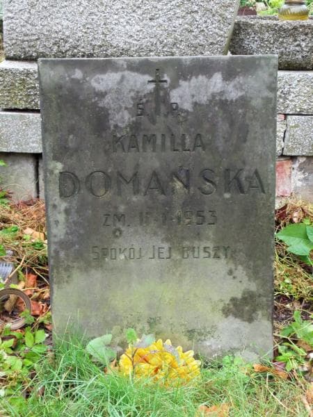 Zdjęcie grobu Kamilla Domańska (2)