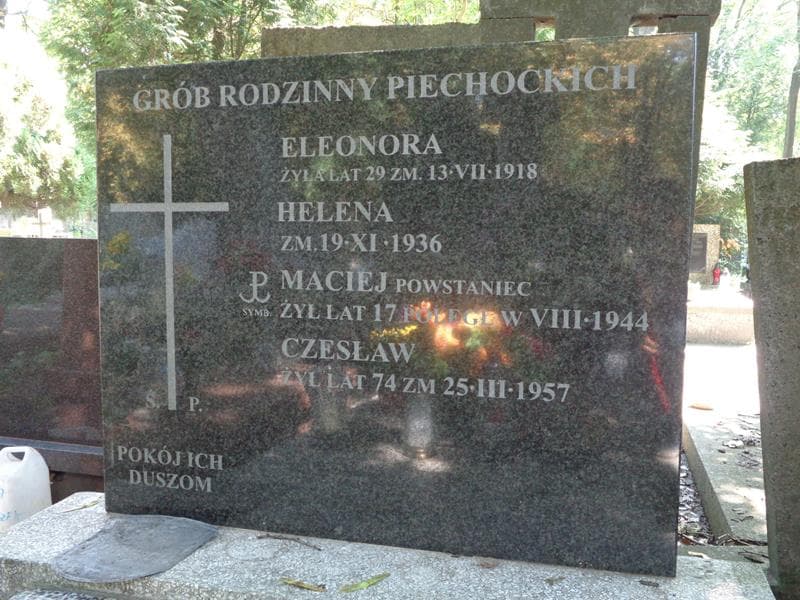 Zdjęcie grobu Maciej Piechocki (1)