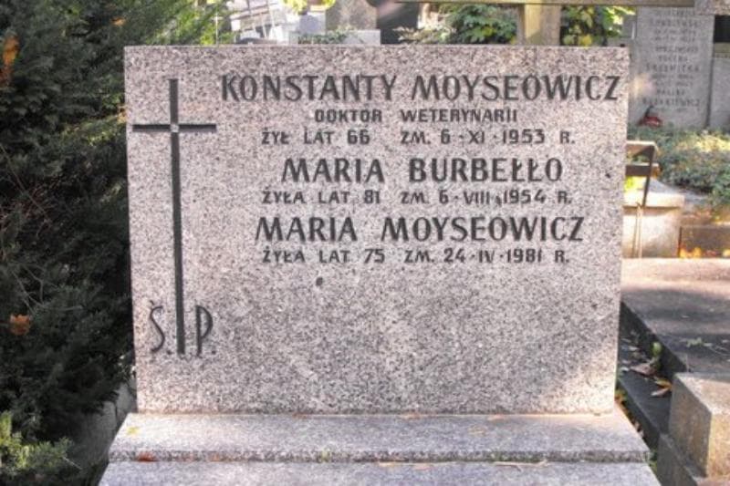 Zdjęcie grobu Maria Burbełło (2)