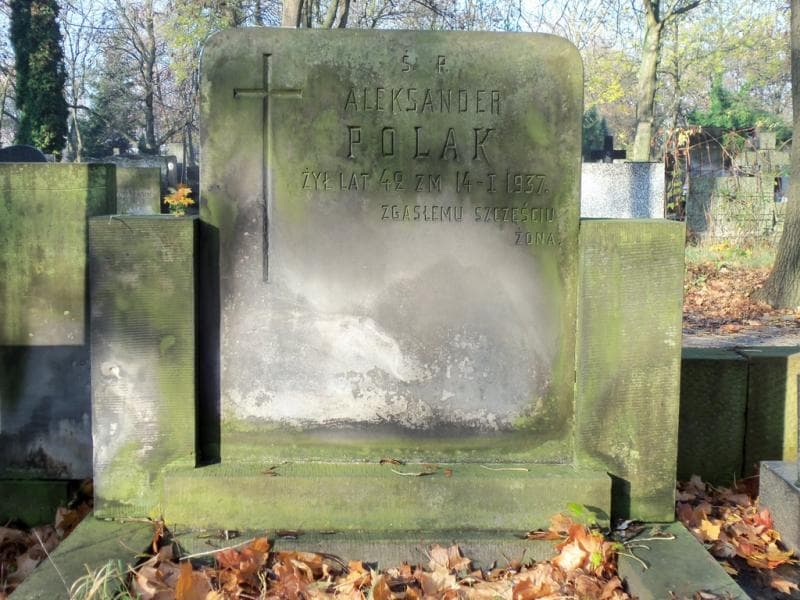 Zdjęcie grobu Aleksander Polak (2)