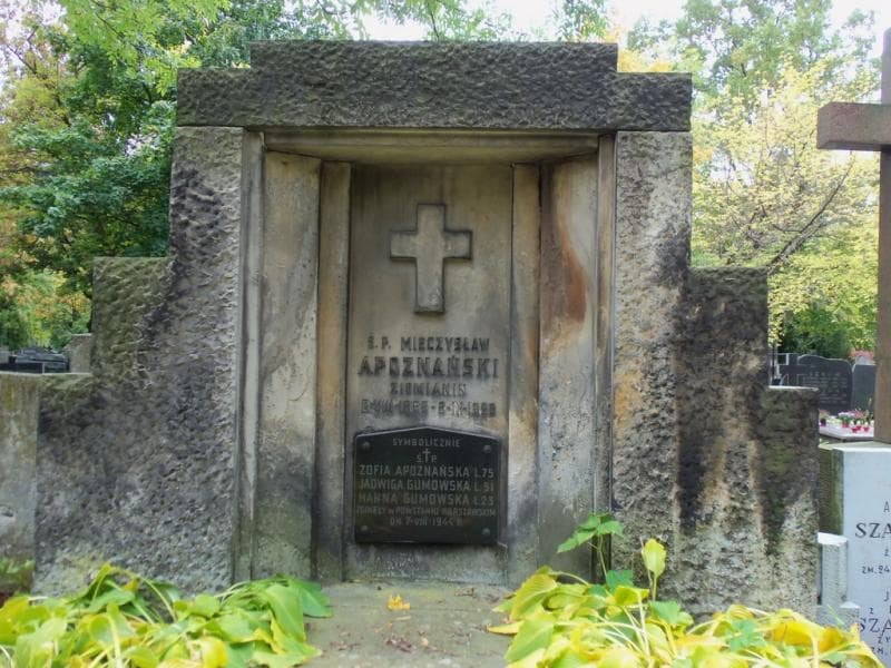 Zdjęcie grobu Zofia Apoznańska (2)