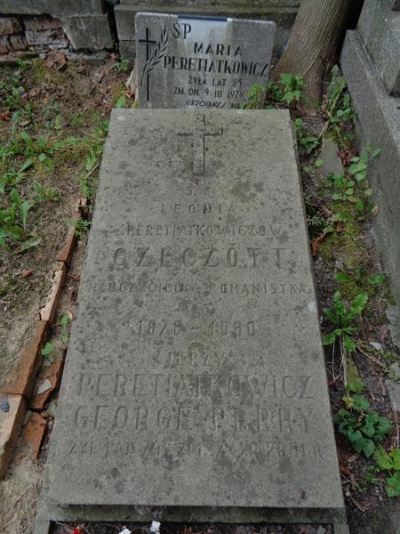 Zdjęcie grobu Leonia Czeczott (2)
