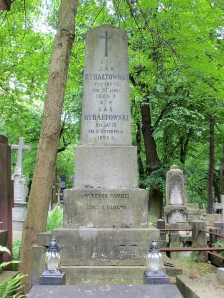 Zdjęcie grobu Jan Rybałtowski (1)