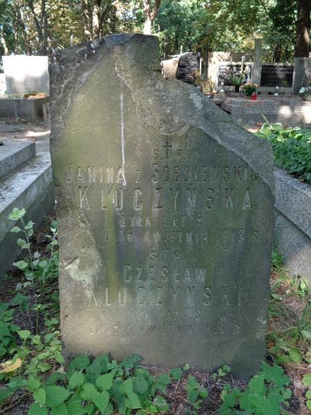 Zdjęcie grobu Janina Kluczynska (1)