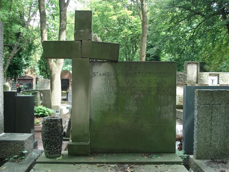 Zdjęcie grobu Stanisława Ochmańska (2)