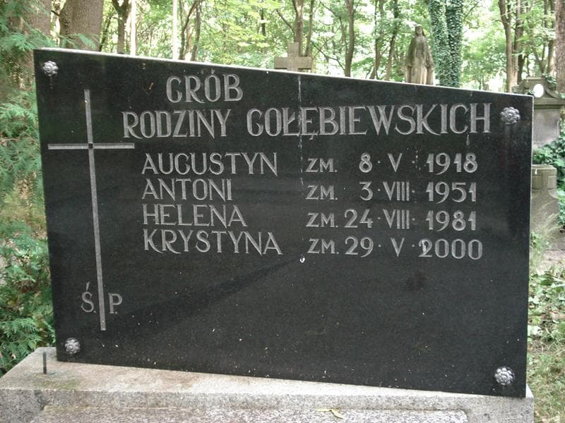 Zdjęcie grobu Augustyn Gołębiewski (1)