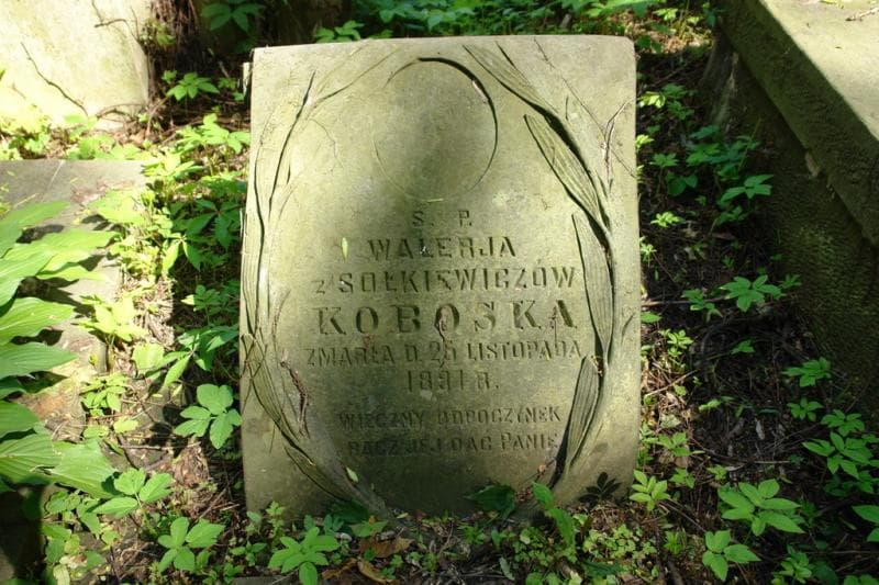 Zdjęcie grobu Franciszka Koboska (2)